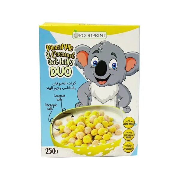 Foodprint Oat Balls with Banana & Strawberry Duo, 250g