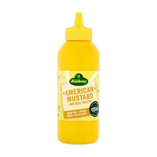 Kuhne American Mustard, 255g