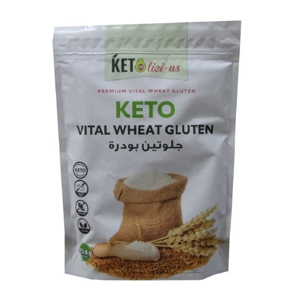 Ketolieicous Wheat Gluten Powder - 454gm