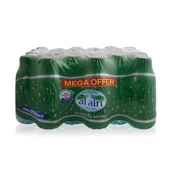 Al Ain Drinking Water Mega Offer 24 pcs X 200 ml