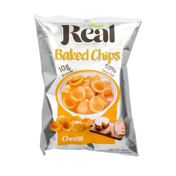 Real Nutrition  Baked Chips Cheese 60 Gm