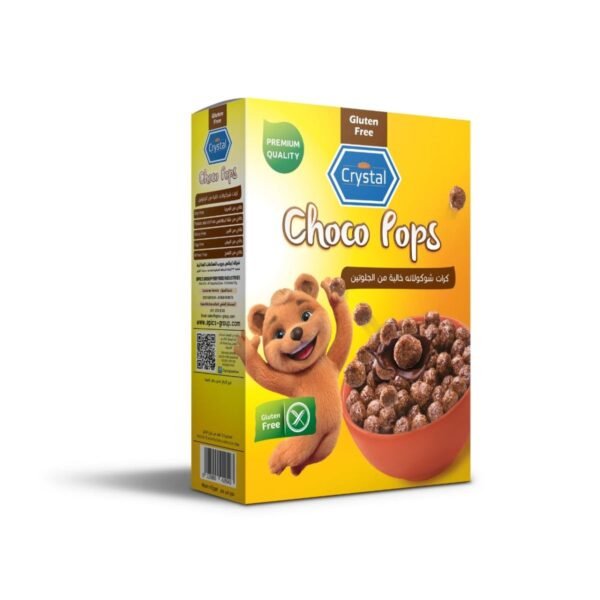 Crystal Gluten Free Choco Pops, 120g