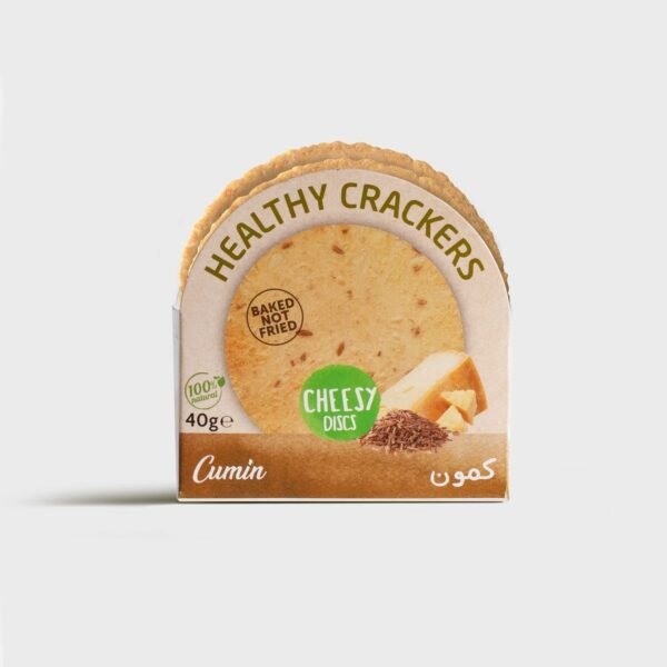 Cheesy Discs Cumin, 40g