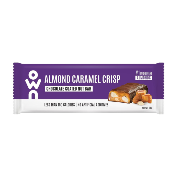 Own Almond Caramel Crisp Chocolate Nuts Bar, 35g
