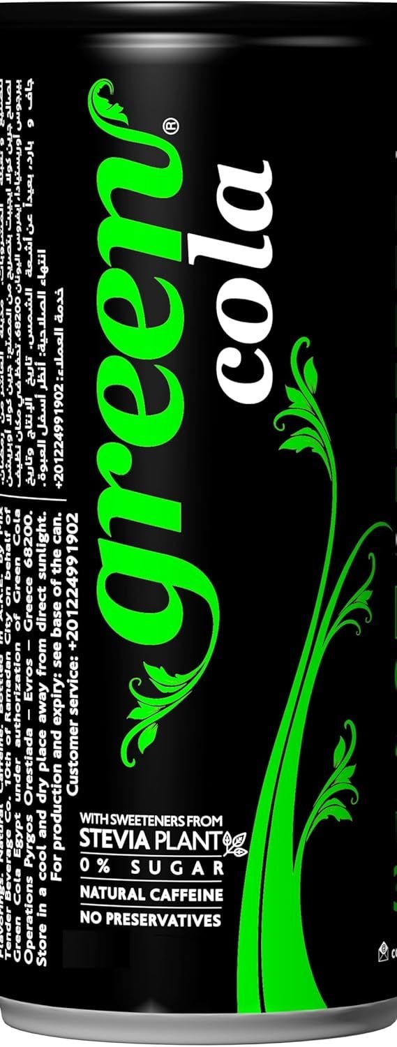 670d74f0088d2ba7e05f559a.jpg Green Cola With Stevia 330 Ml - Image 1