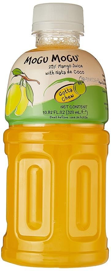 670d75d3088d2ba7e05f5ff1.jpg Mogu Mogu Mango Flavoured Drink with Nata De Coco, 320ml - Image 1