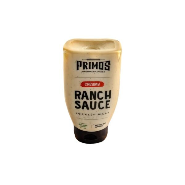 Primo's Creamy Ranch Sauce, 490g