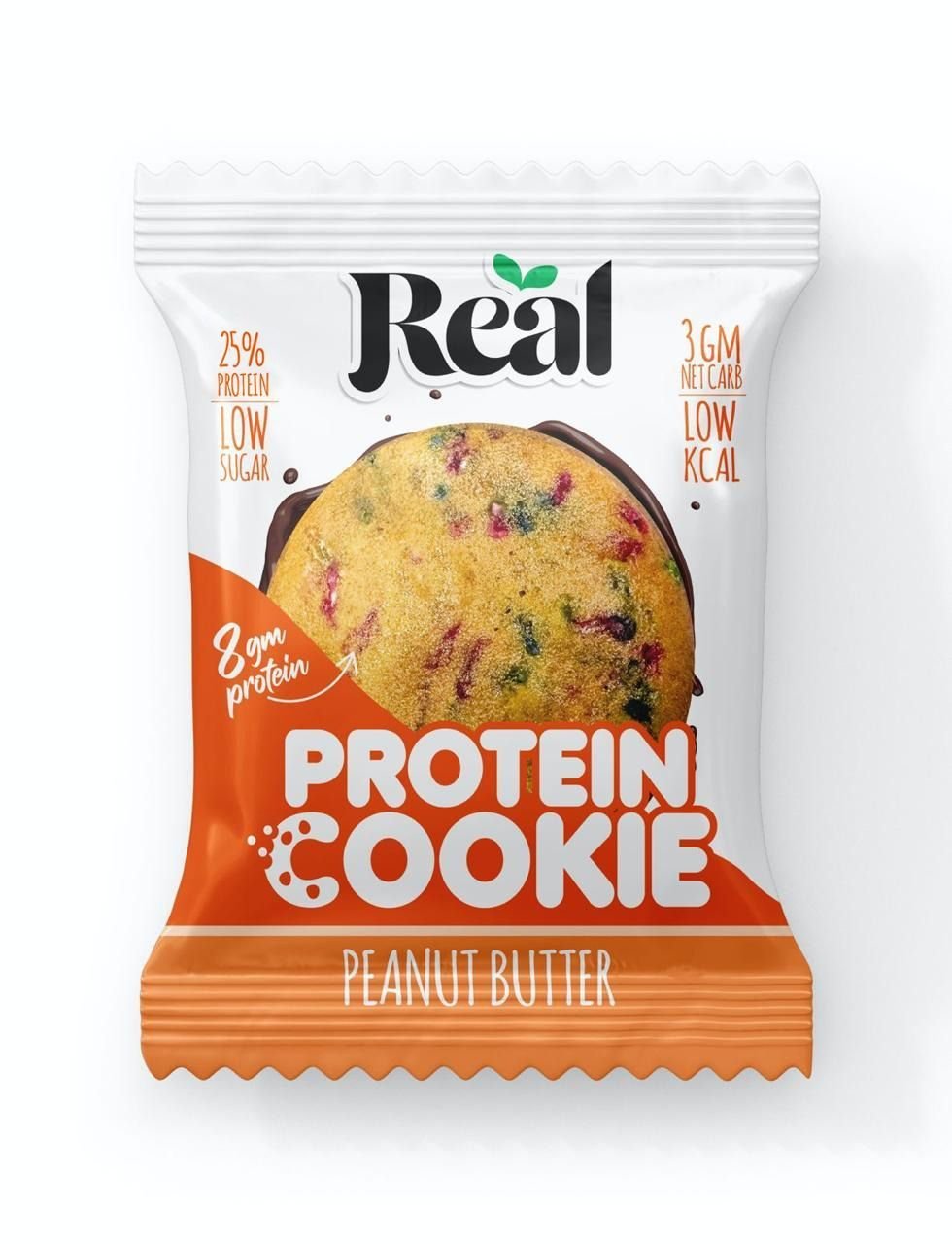 6790f3caf49a077178a156b9.jpg Real Nutrition Protein Cookies Peanut Butter, 35g - Image 1
