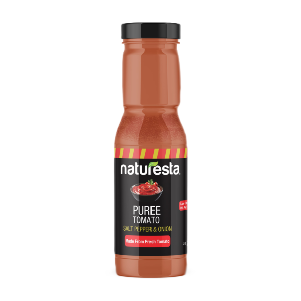 Naturesta Salt Pepper & Onion Tomato Puree, 210g
