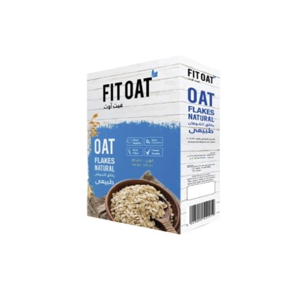 Fit Out Oats Flakes Jumbo Plain 500gm