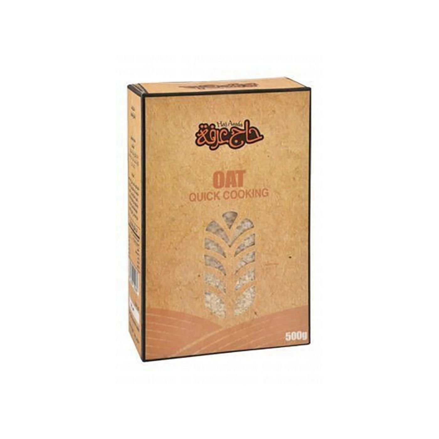 681e3e024b9b53f2e578f7b1.jpg Haj Arafa Quick Cooking Oats, 500g - Image 1