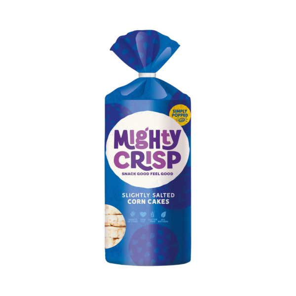 Mighty Crisp Slightly Salted Corn Cakes, 106g