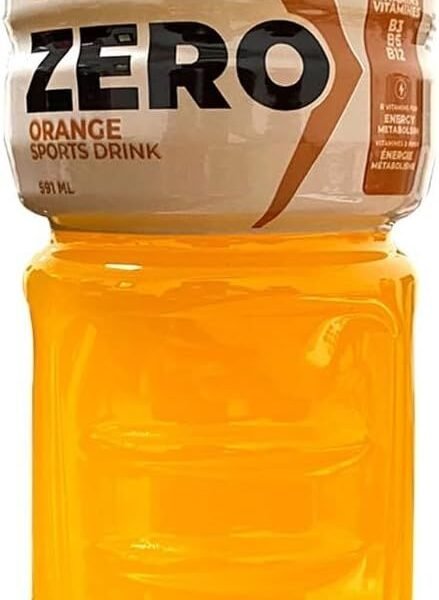 CR7 Zero Orange Flavor Sports Drink, 591ml