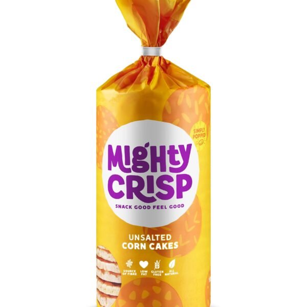 Mighty Crisp Unsalted Corn Cakes, 106g
