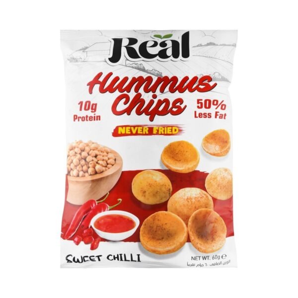 Real Nutrition Hummus Protein Sweet Chilli 60Gm