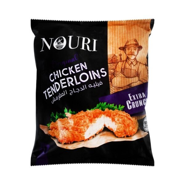 Nouri Frozen Original Crunchy Chicken Tenderloins, 1000g