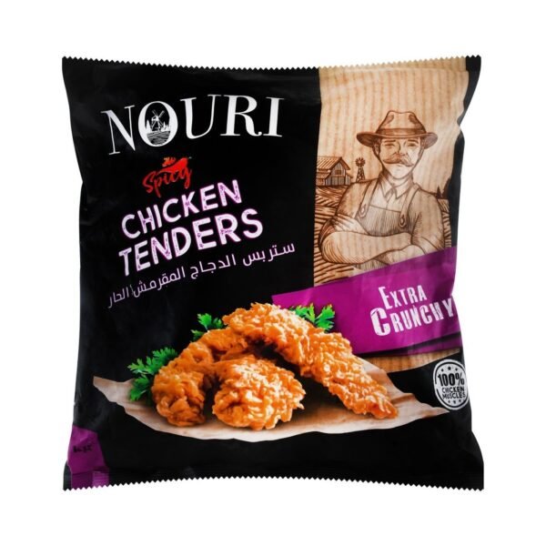 Nouri Spicy Crunchy Chicken Tenders, 1000g