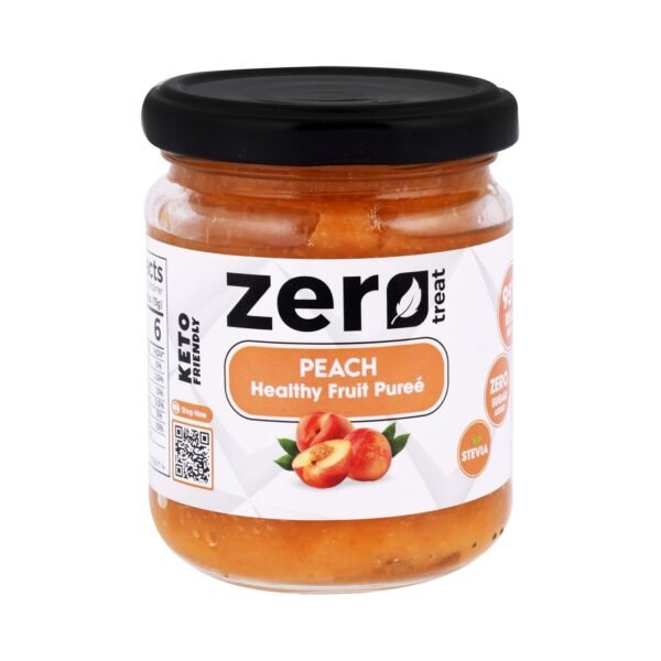 Zero Treat Peach Jam 180 gm