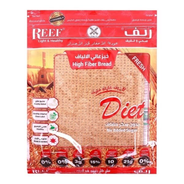 Reef Diet High Fiber Bread, 250g