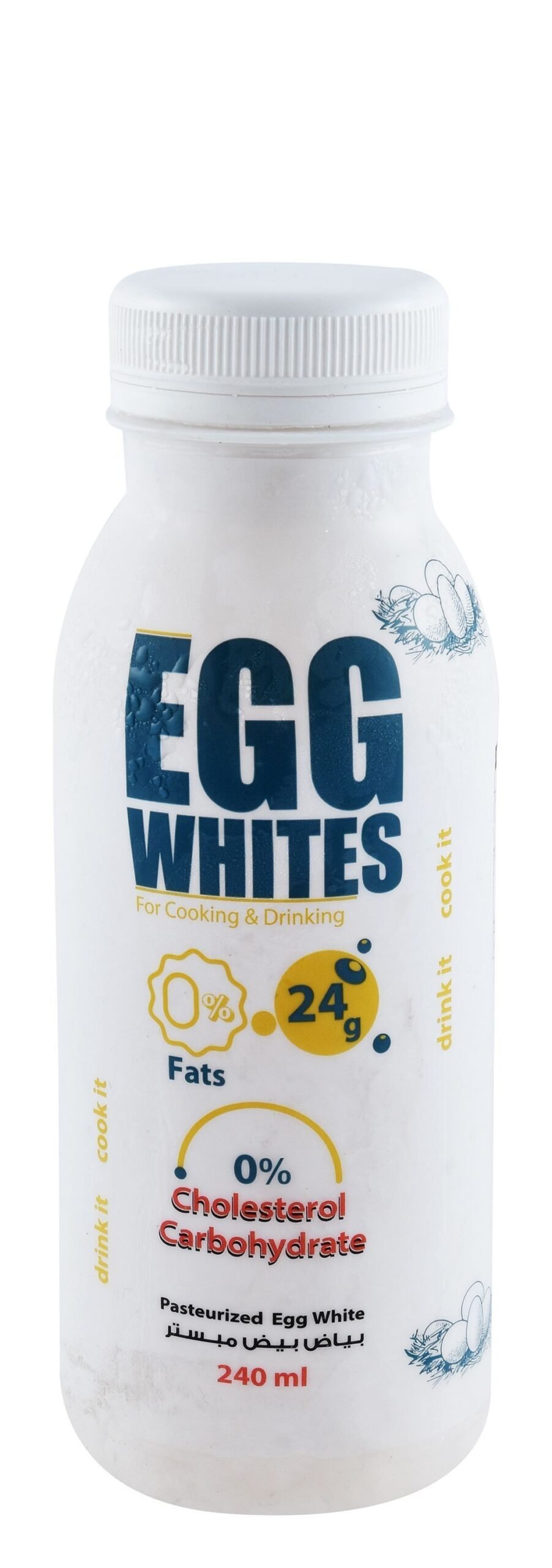 InstaShop development team Pesteurized Liquid Egg White, 240ml - Image 1