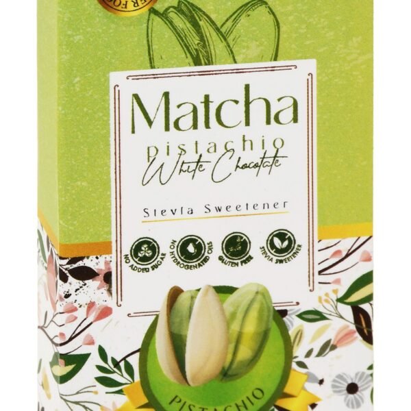 Dr. Baby Organic Matcha & Pistachio Chocolate Bar, 40g