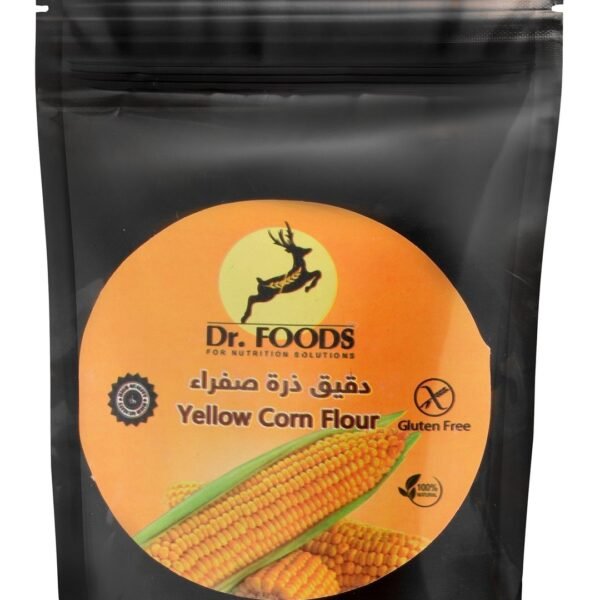 Dr. Foods Gluten-Free Yellow Corn Flour, 500g