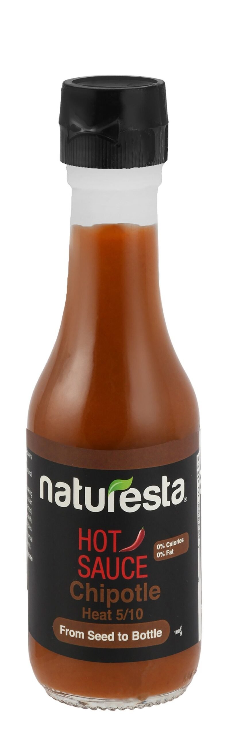 68dd1f4623ad16cd1ce665a8.jpg Naturesta Chipotle Hot Sauce, 180g - Image 1