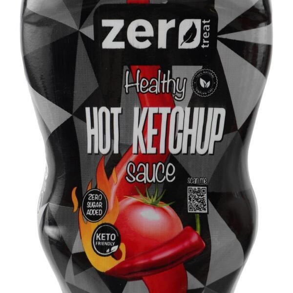 Zero Treat Keto-Friendly Hot Tomato Ketchup, 300g