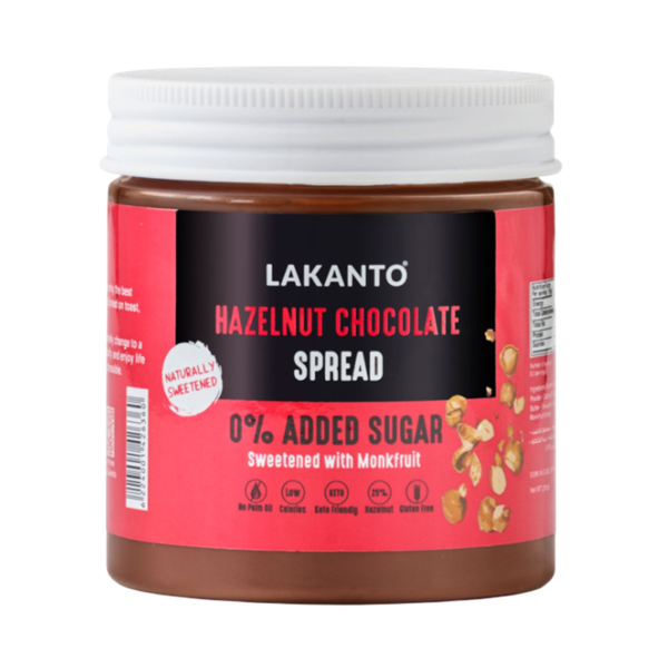 Lakanto Hazelnut Chocolate Spread Sugar Free 250Gm