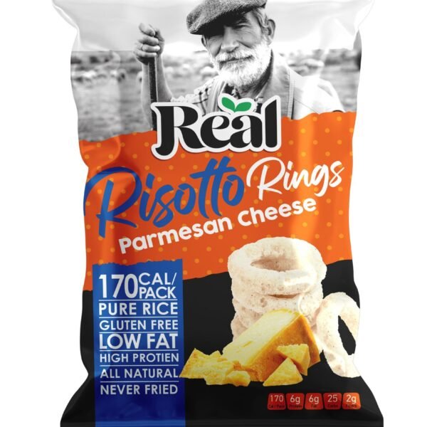 Real Risotto Parmesan Cheese Rings, 40g