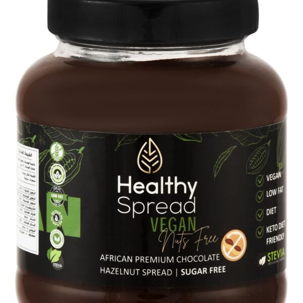 Healthy Spread Vegan Chocolate Without Nuts 375 grams from Three