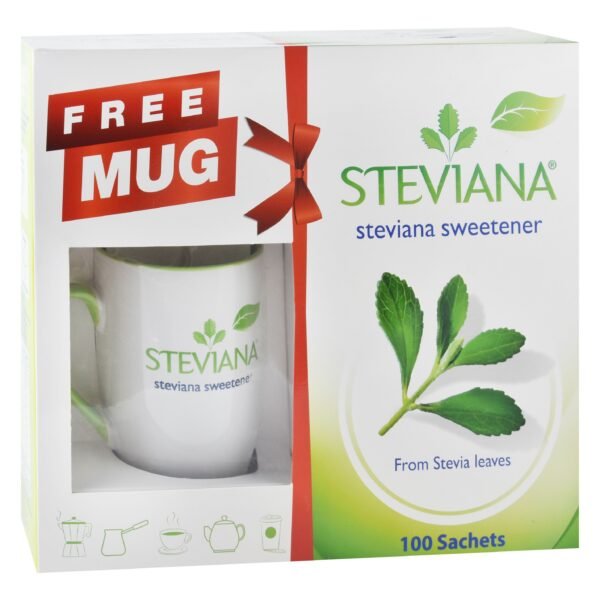 Steviana Sweetener, 250g + Mug Free