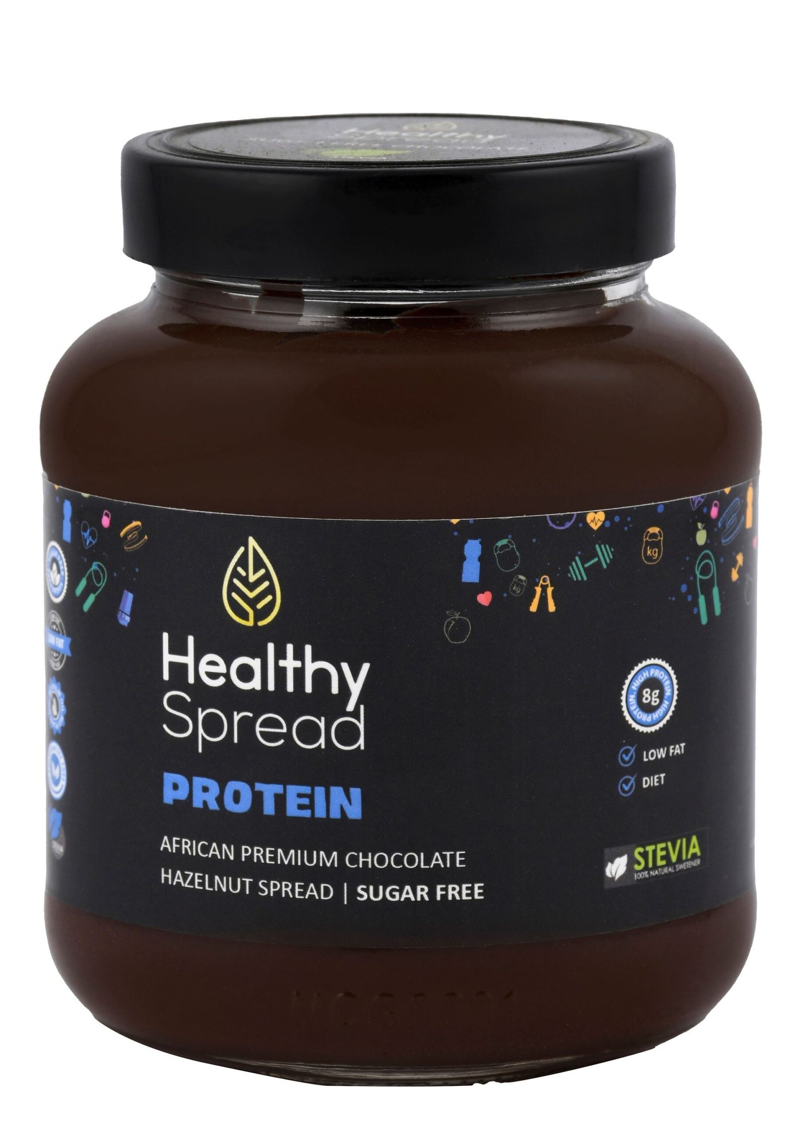 InstaShop development team Healthy Spread Protein Chocolate 375 Gm - Image 1