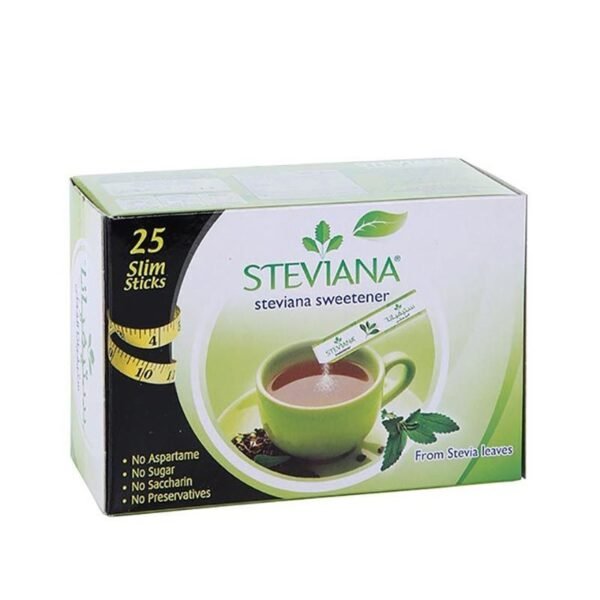 Steviana Slim Sweetener, 37.5g, 25 Sticks