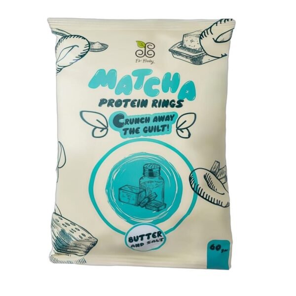 Dr. Baby Matcha Protein Rings Butter & Salt, 60g