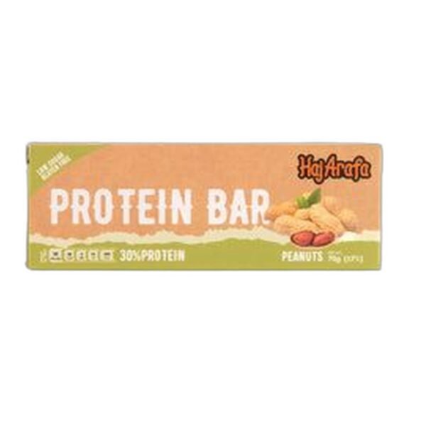 Haj Arafa Peanut Butter Bar Protein Bar, 70g