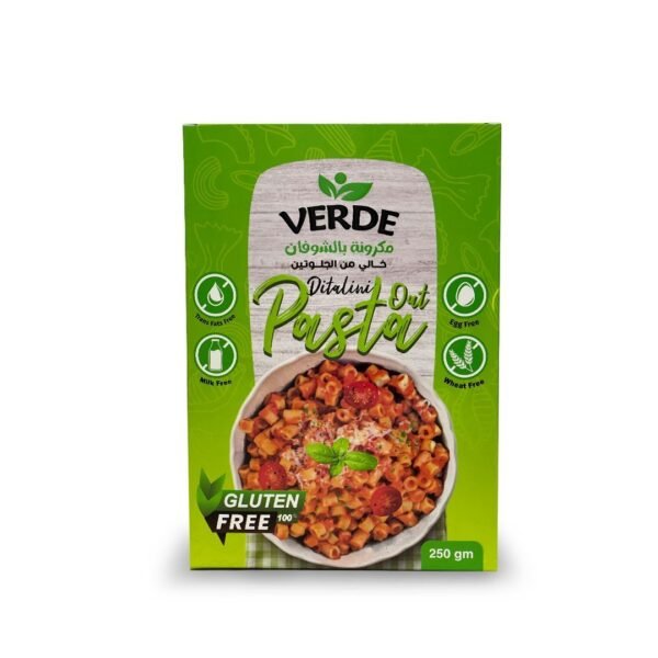 Verde Oats pasta small rings 250 gm