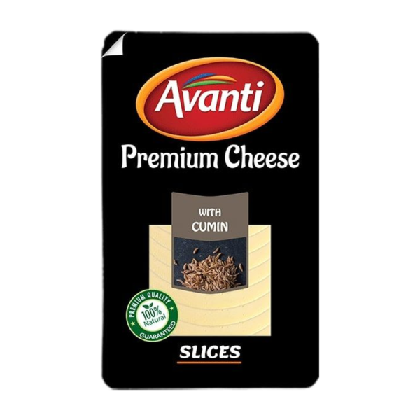Avanti Cheese Slices with Cumin, 150g