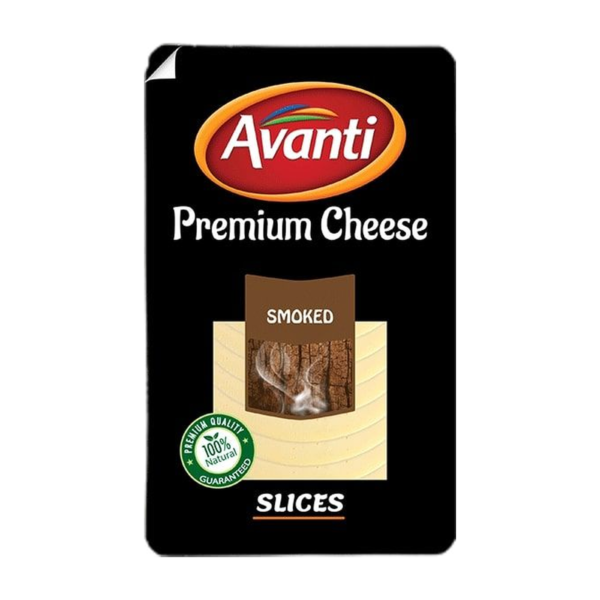 Avanti Smoked Premium Cheddar Cheese Slices, 150g