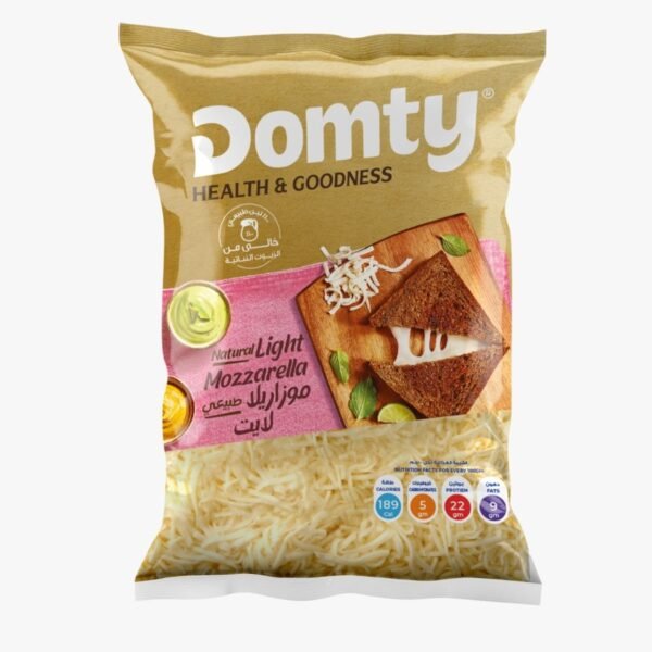 Domty Mozzarella Premium Light Natural 100% - 280 Gram