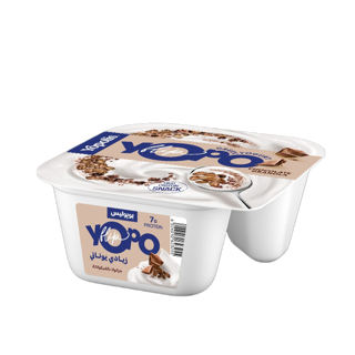 EGY_6224010623255.png Yopo Greek Granola Chocolate 145 Gm - Image 1