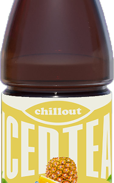 Chillout Pineapple Flavor Iced Tea, 370ml