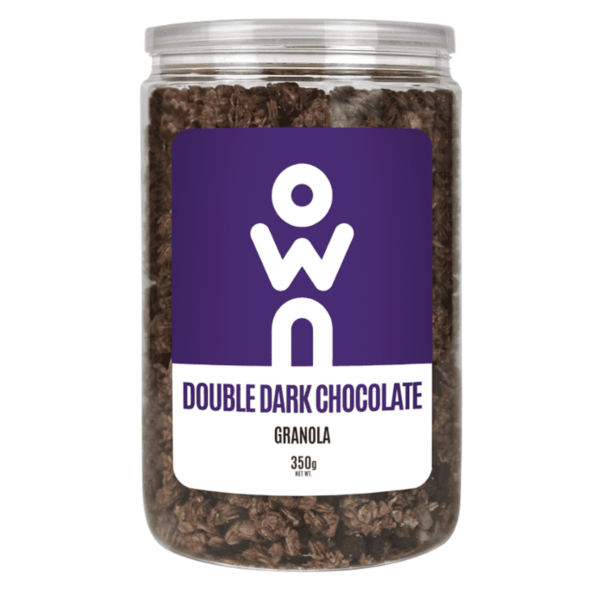 OWN Double Dark Chocolate Granola 350 Gm