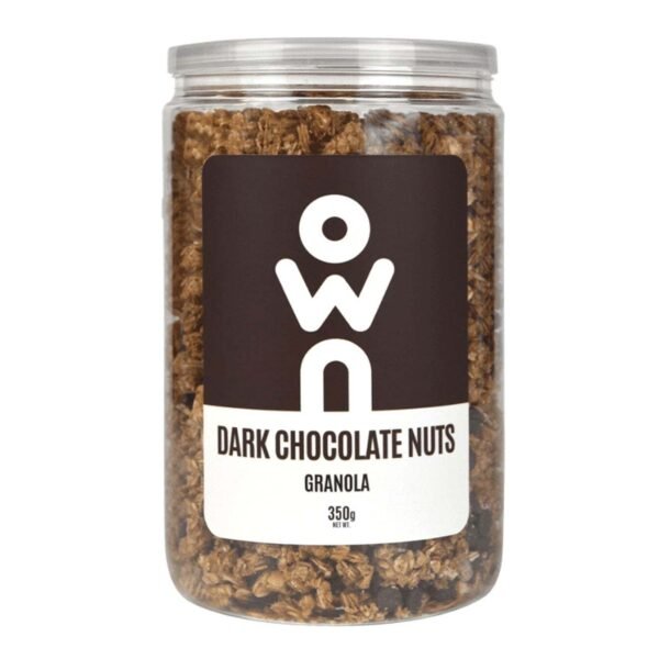 OWN Dark Chocolate Nuts Granola 320 Gm