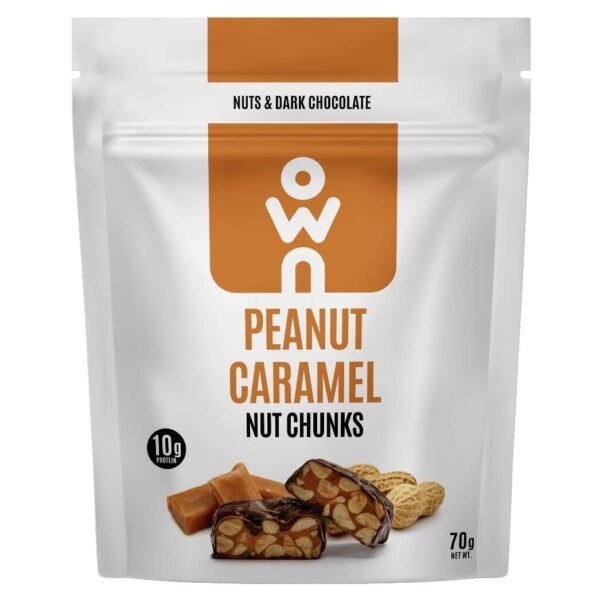 OWN Peanut Caramel Chunks 70 Gm