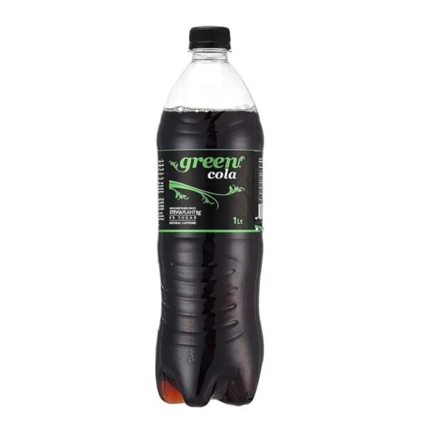 Green Stevia Plant Cola Carbonated Drink, 1L