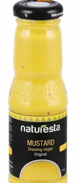 Naturesta Mustard Salad Dressing - vegan, fats free, artificial additives free