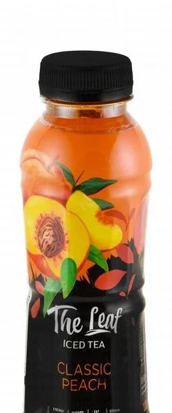 The Leaf Classic Peach Iced Black Tea - artificial colors free, artificial flavors free, fat free