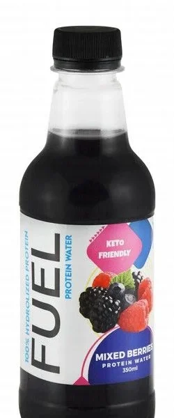 Fuel 20g Hydrolyzed Protein Water Mixed Berries Flavor - sugar free