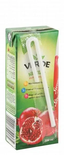 Verde Long Life Pomegranate Nectar - no added sugar, preservatives free, artificial colors free